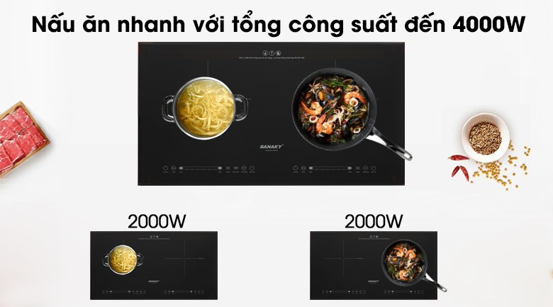 Bếp điện từ hồng ngoại Sanaky SNK-IHW44A