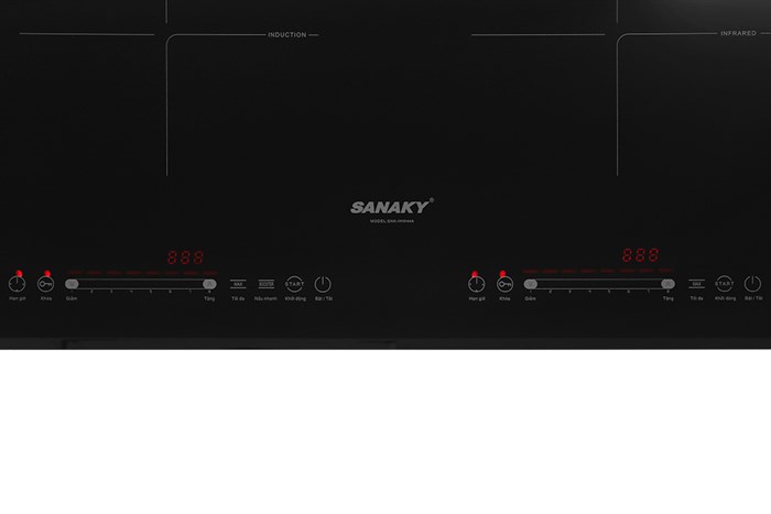 Bếp điện từ hồng ngoại Sanaky SNK-IHW44A Màu Đen