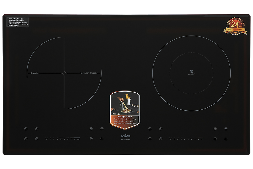Bếp từ hồng ngoại lắp âm Kiwa KH-1281AB - 4
