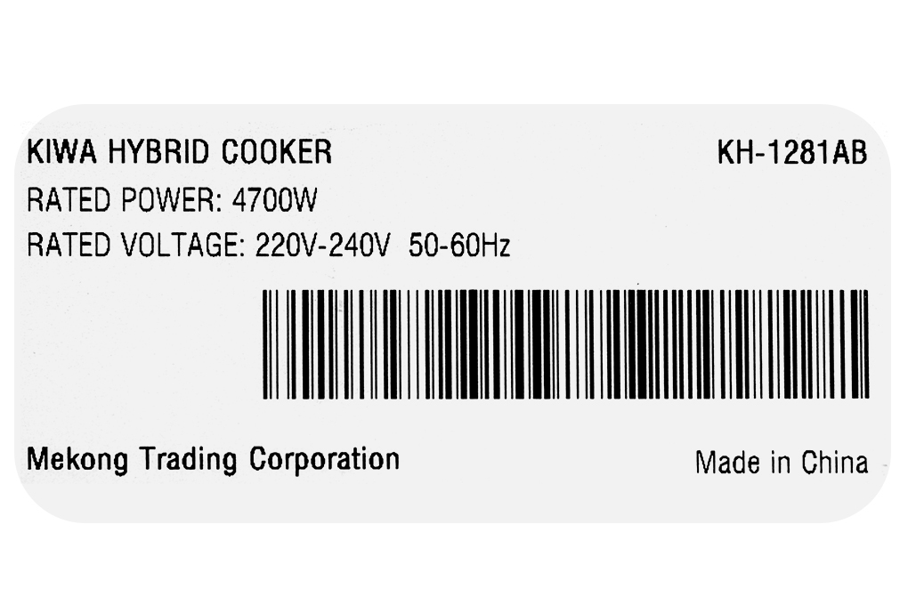 Bếp từ hồng ngoại lắp âm Kiwa KH-1281AB - 9