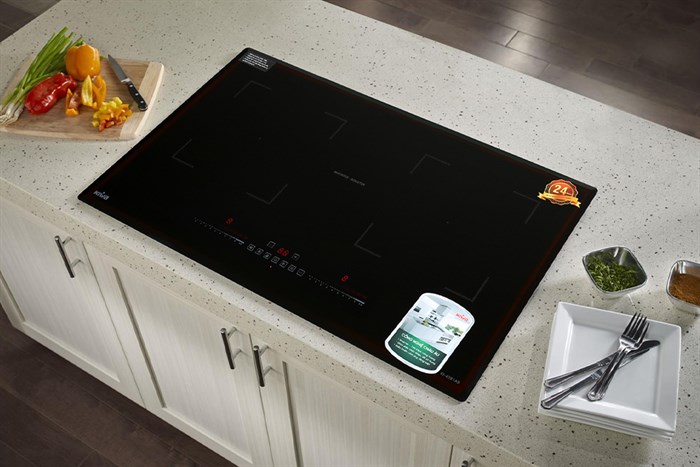 Bếp từ đôi lắp âm Kiwa KI-4281AB Màu Đen