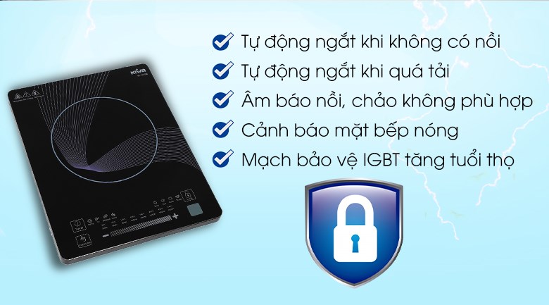 Bếp từ Kiwa KI-131GB