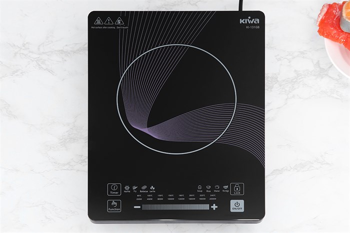 Bếp từ Kiwa KI-131GB Màu Đen