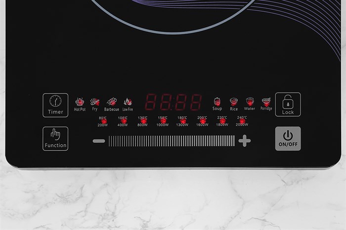 Bếp từ Kiwa KI-131GB Màu Đen