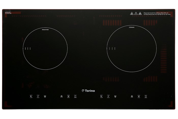 Bếp từ hồng ngoại âm Torino TC-0323DL 3000W Màu Đen
