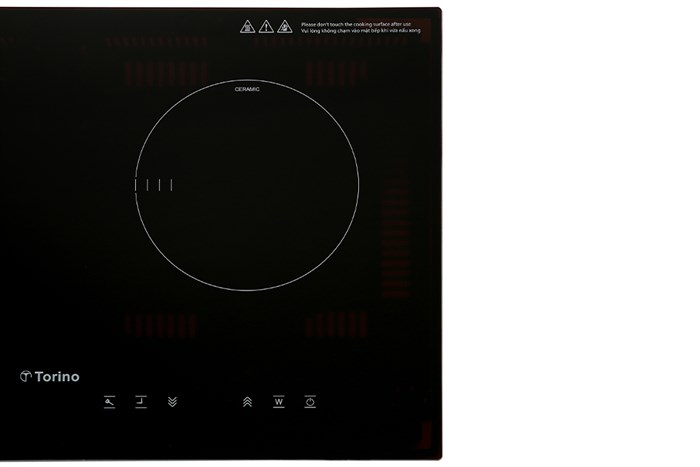 Bếp từ hồng ngoại âm Torino TC-0323DL 3000W Màu Đen