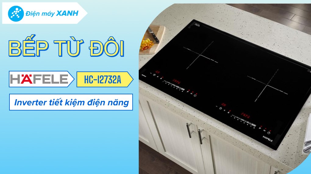 Bếp từ đôi lắp âm Hafele HC-I2732A (536.61.726)