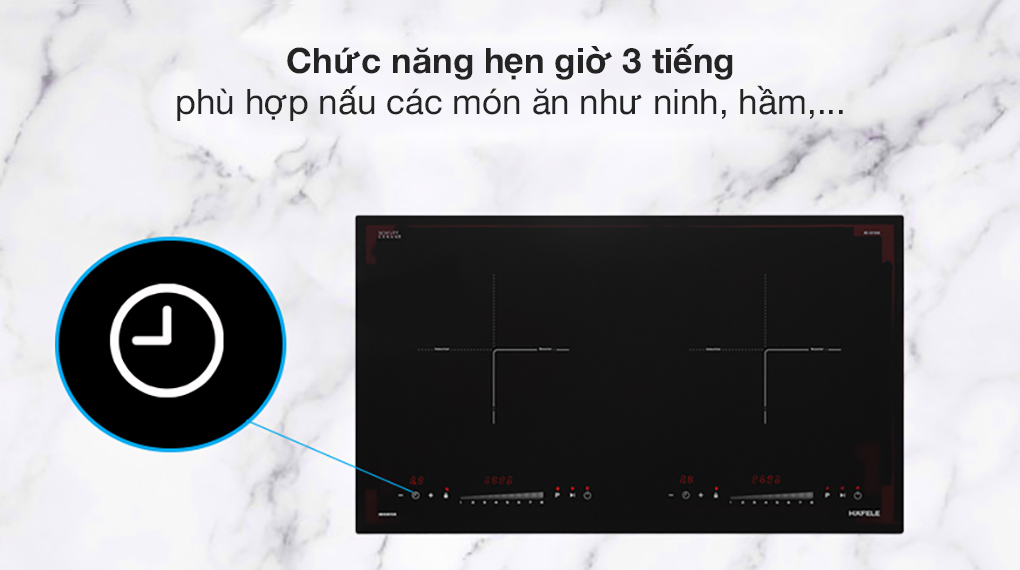 Bếp từ đôi âm Hafele HC-I2732A (536.61.726) 4400W - 10
