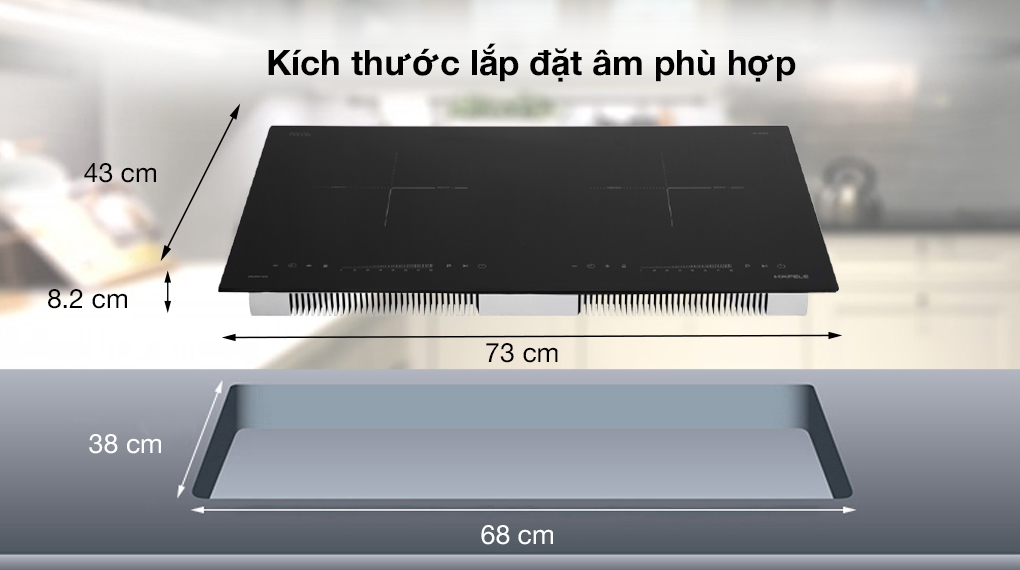Bếp từ đôi âm Hafele HC-I2732A (536.61.726) 4400W - 17