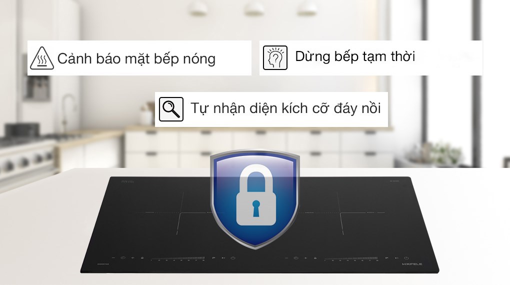 Bếp từ đôi âm Hafele HC-I2732A (536.61.726) 4400W - 22