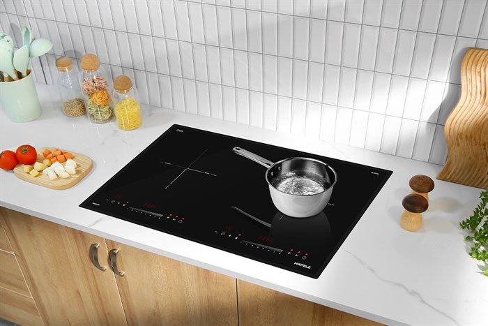Bếp từ đôi âm Hafele HC-I2732A (536.61.726) 4400W Màu Đen