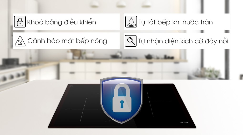 Bếp từ 3 vùng nấu lắp âm Hafele HC-I773D (536.01.905)