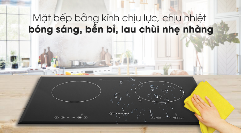 Bếp từ đôi lắp âm Torino TI-1117M