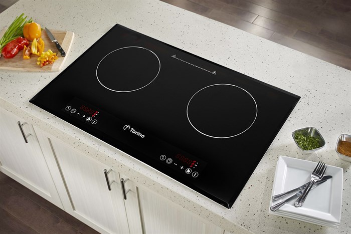 Bếp từ đôi lắp âm Torino TI-1117M Màu Đen