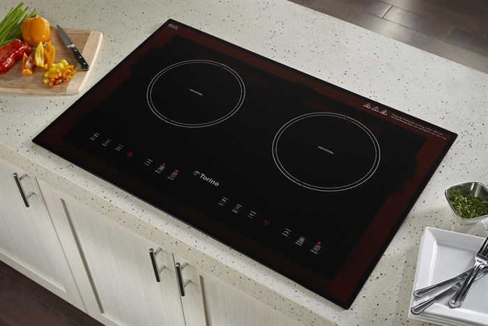 Bếp từ đôi âm Torino TI0602C 3500W Màu Đen
