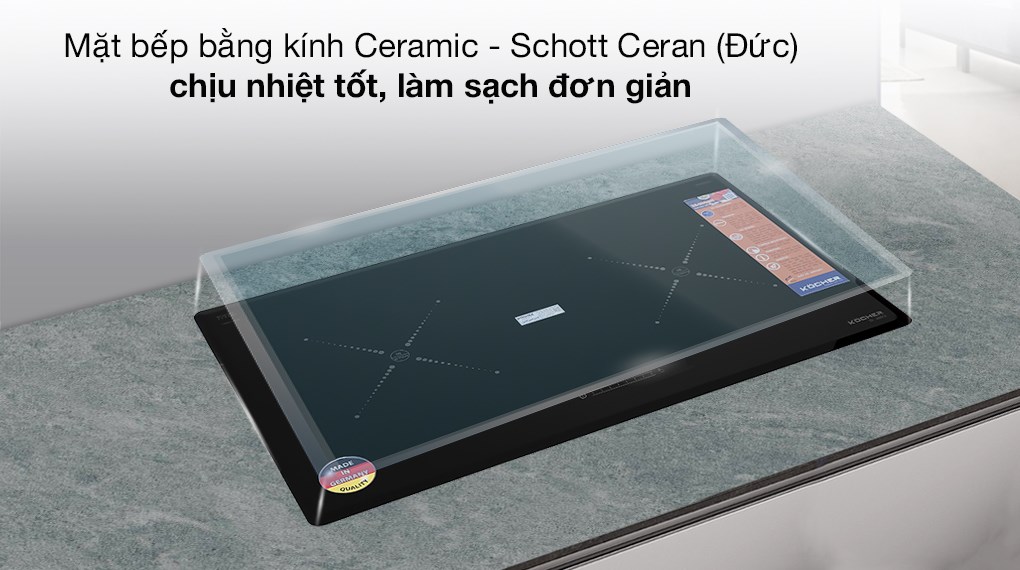 Bếp từ đôi Kocher DI-808GE