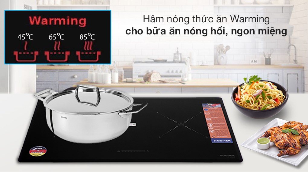 Bếp từ đôi Kocher DI-808GE
