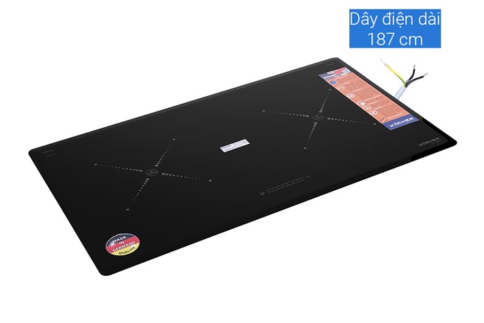 Bếp từ đôi Kocher DI-808GE Màu Đen