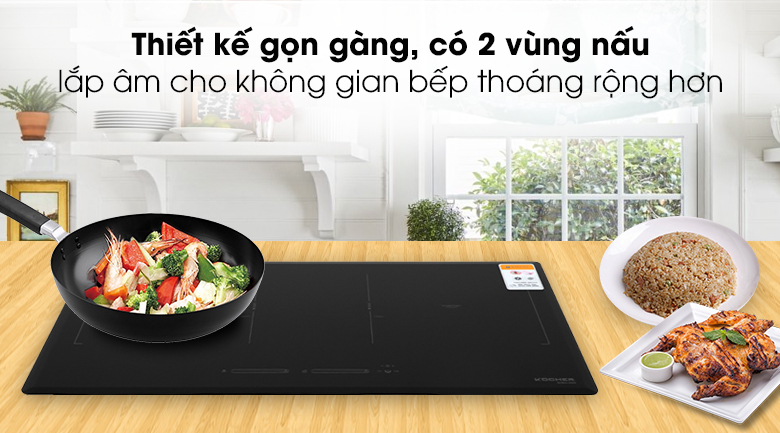 Bếp từ đôi lắp âm Kocher DIB4-888