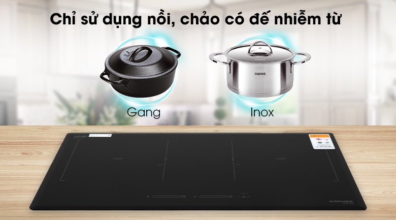 Bếp từ đôi lắp âm Kocher DIB4-888 - 7