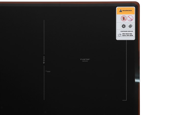 Bếp từ đôi lắp âm Kocher DIB4-888 Màu Đen