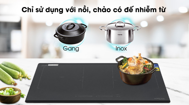 Bếp từ đôi lắp âm Kocher DIB4-888MI - 13