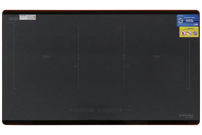 Bếp từ đôi lắp âm Kocher DIB4-888MI Màu Xám