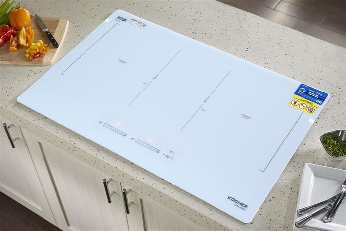 Bếp từ đôi lắp âm Kocher DIB4-888W Màu Trắng