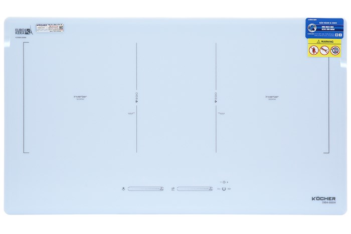 Bếp từ đôi lắp âm Kocher DIB4-888W Màu Trắng