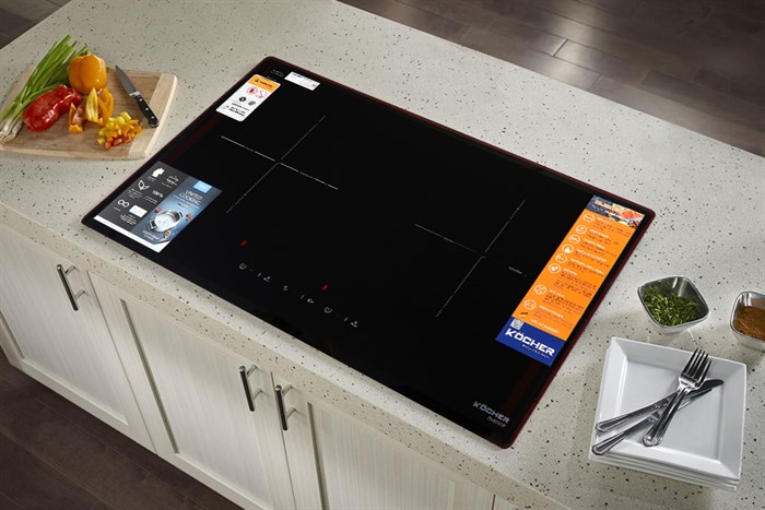Bếp từ đôi lắp âm Kocher DI-802GE Màu Đen