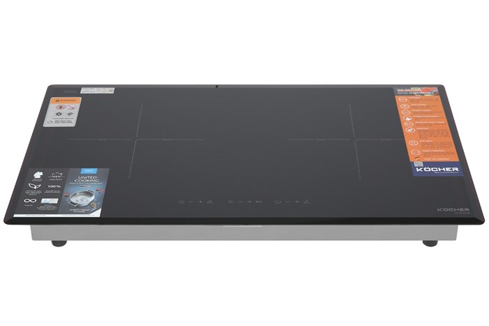 Bếp từ đôi lắp âm Kocher DI-802GE Màu Đen