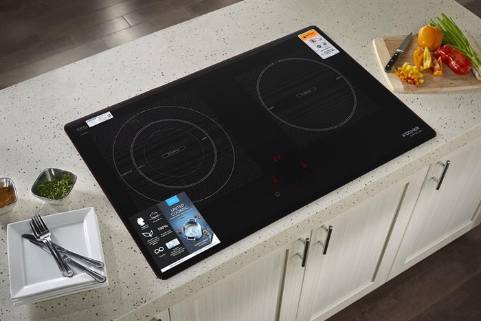 Bếp từ đôi lắp âm Kocher DI801GE IPLUS Màu Đen