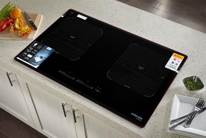 Bếp từ đôi lấp âm Kocher DI-881GE Màu Đen