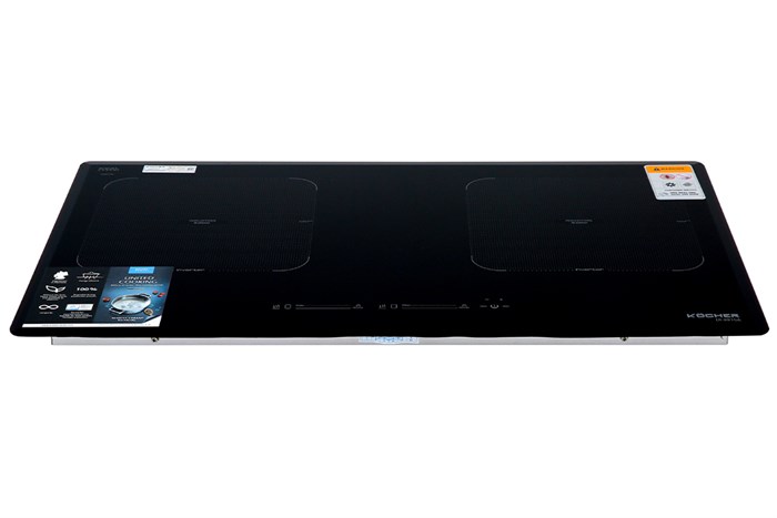 Bếp từ đôi lấp âm Kocher DI-881GE Màu Đen