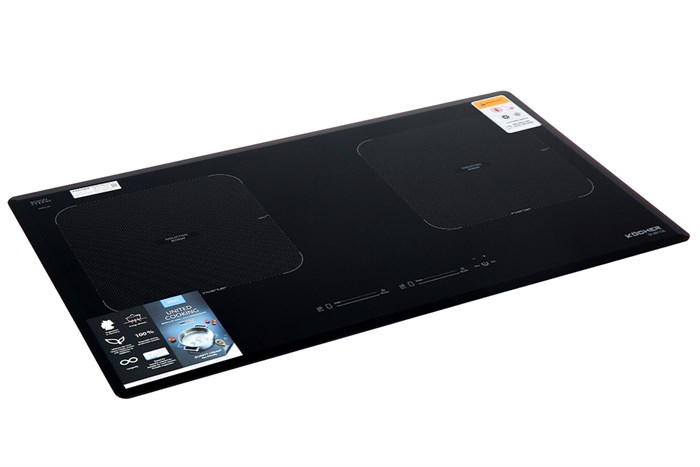 Bếp từ đôi lấp âm Kocher DI-881GE Màu Đen