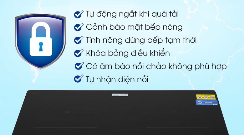 Bếp từ đôi Kocher DI-633