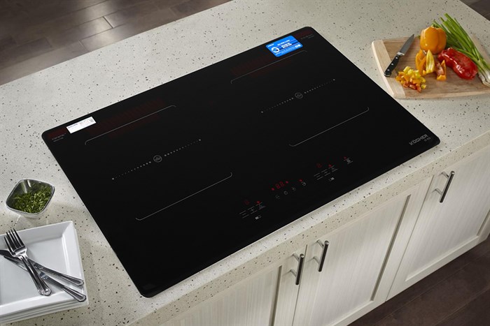 Bếp từ đôi Kocher DI-633 Màu Đen