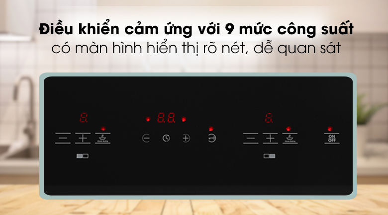 Bếp từ hồng ngoại lắp âm Kocher EI-633