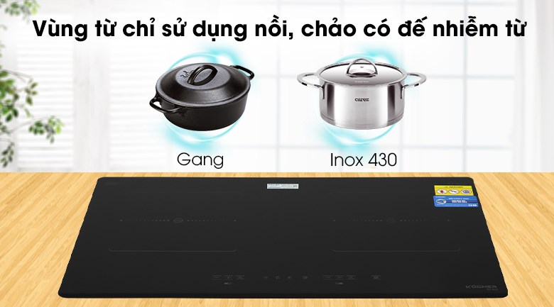 Bếp từ hồng ngoại lắp âm Kocher EI-633