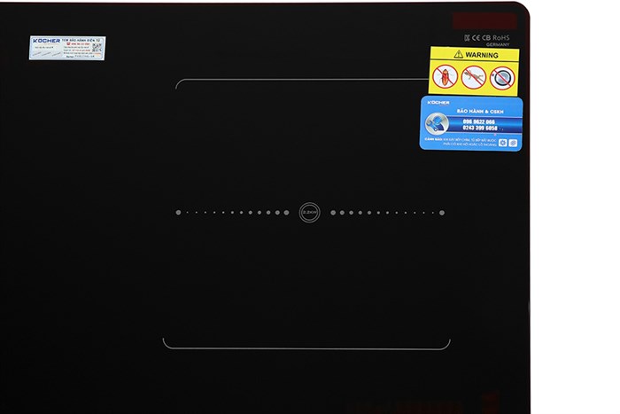 Bếp từ hồng ngoại lắp âm Kocher EI-633 Màu Đen