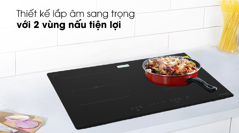 Thiết kế lắp âm Bếp từ hồng ngoại Kocher EI-633