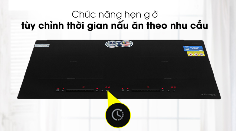 Bếp từ đôi lắp âm Kocher DI-669
