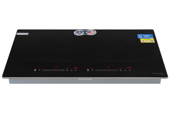 Bếp từ đôi lắp âm Kocher DI-669 Màu Đen