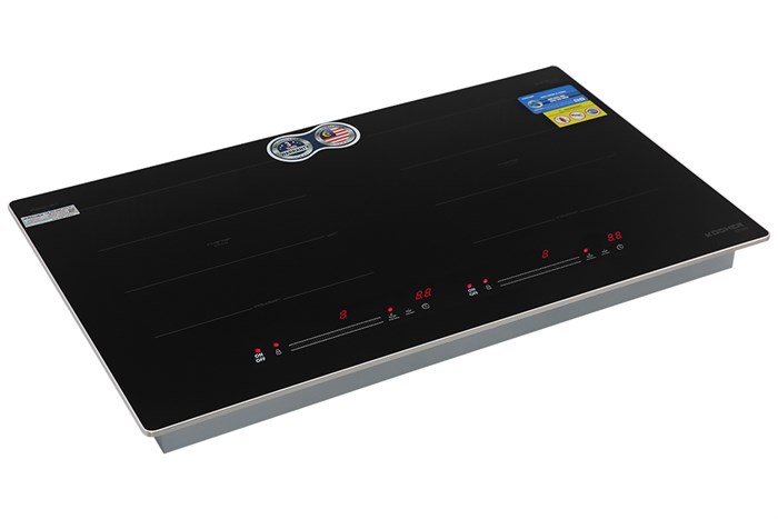Bếp từ đôi lắp âm Kocher DI-669 Màu Đen