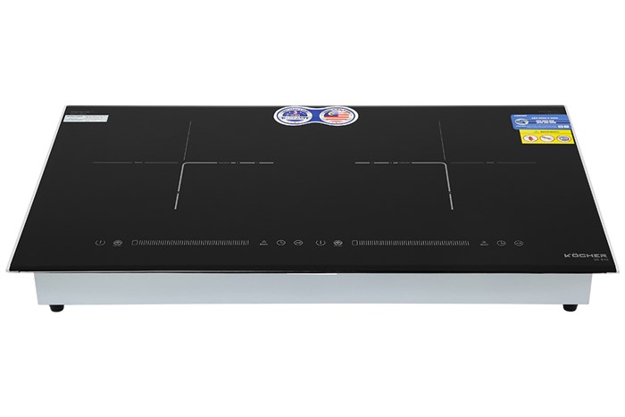 Bếp từ đôi lắp âm Kocher DI-616 Màu Đen