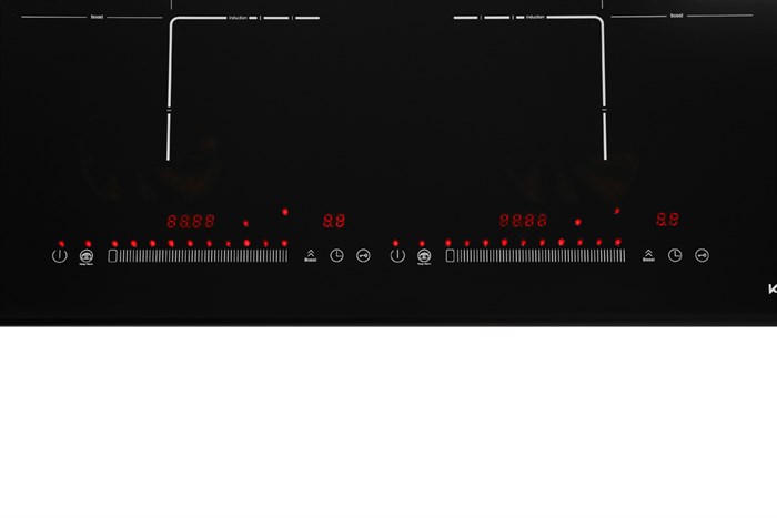 Bếp từ đôi lắp âm Kocher DI-616 Màu Đen