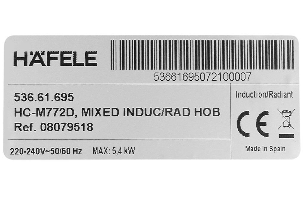 Bếp từ hồng ngoại lắp âm Hafele HC-M772D (536.61.695) - 10