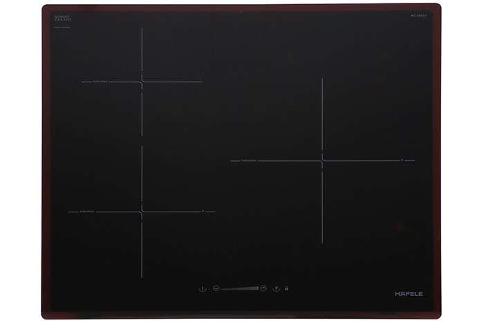 Bếp từ 3 vùng nấu lắp âm Hafele HC-I603D (536.61.631) Màu Đen