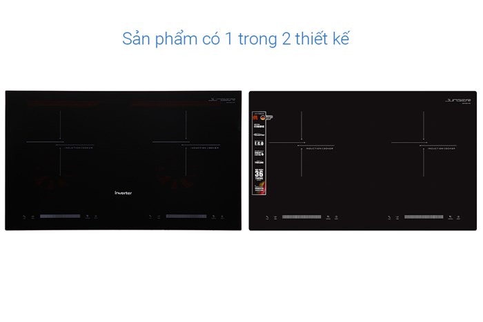 Bếp từ đôi lắp âm Junger CEJ-201-II Màu Đen