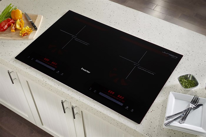 Bếp từ đôi lắp âm Junger CEJ-201-II Màu Đen